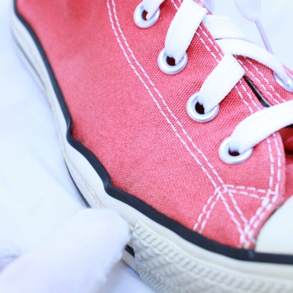 Converse Chuck Taylor Unisex M11.5 W13.5 Red High Top Sneakers - X9621 - Picture 11 of 11